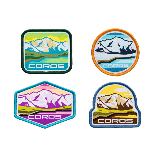 Front view of the COROS Hat Patches